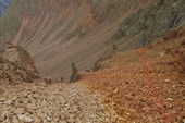 Спуск с перевала Туманный в долину Ганга-Хайрым